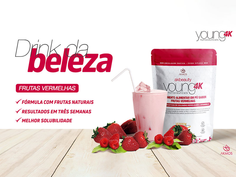 Imagem AK Beauty Young 4K frutas vermelhas e benefícios