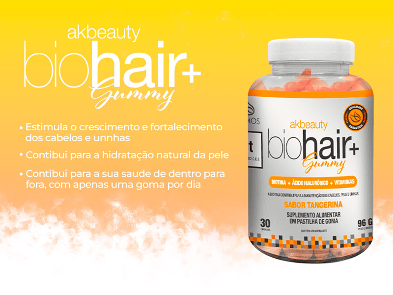 Imagem Biohair Gummy e benefícios
