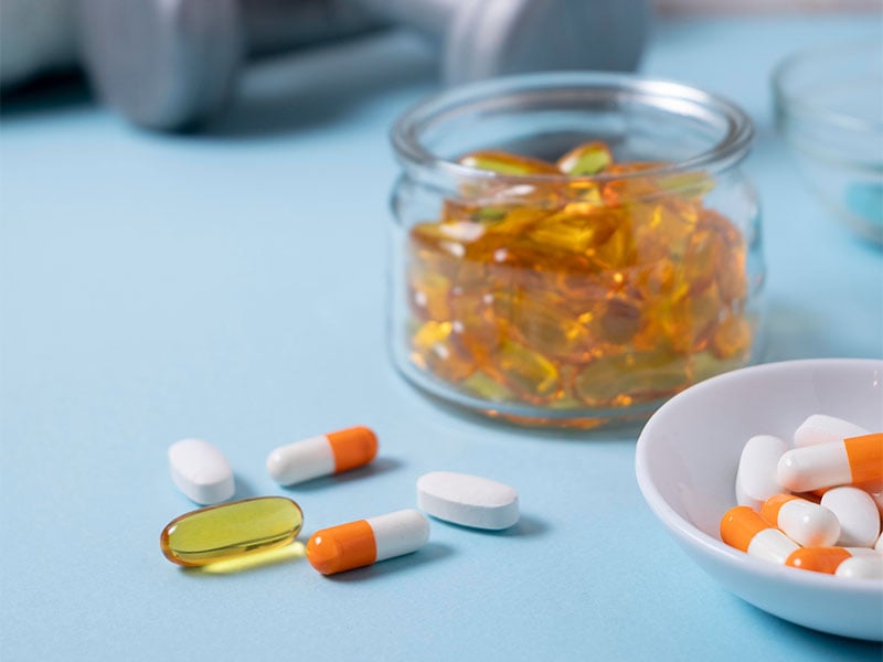 Imagem ilustrativa de suplementos alimentares